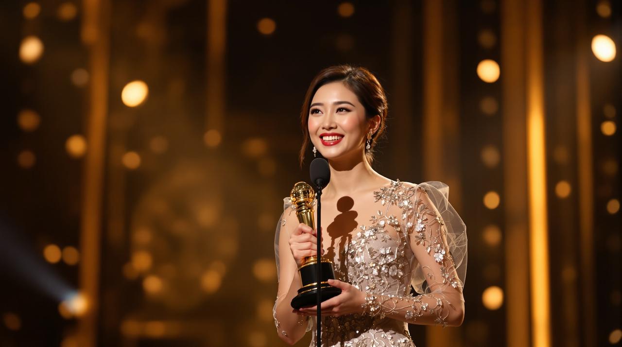 新生代演员苏雨晴荣获2025年度最受欢迎新人女演员大奖